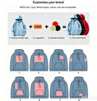 Sweat à capuche YOUMEI pour homme, style Y2K, imprimé graphique, 450g, polyester/coton, molleton épais respirant, sérigraphie, décontracté