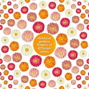 Fleur artificielle en PU Gerbera Daisy africaine à tige unique en gros pour arrangement floral - Product Image 4