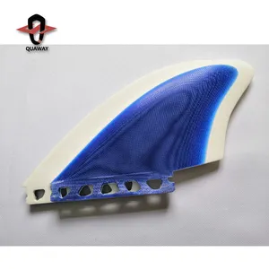 Red Multiple Color 2 Layers Twins Keel Fin Surfboard Fins Surfing
