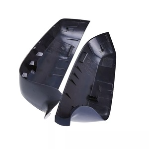 ฝาครอบกระจกมองหลัง BMW ซีรีส์ 5 E60 E61 รุ่นปี 2008-2010 วัสดุ ABS สีดำคาร์บอนเงา - Product Image 3