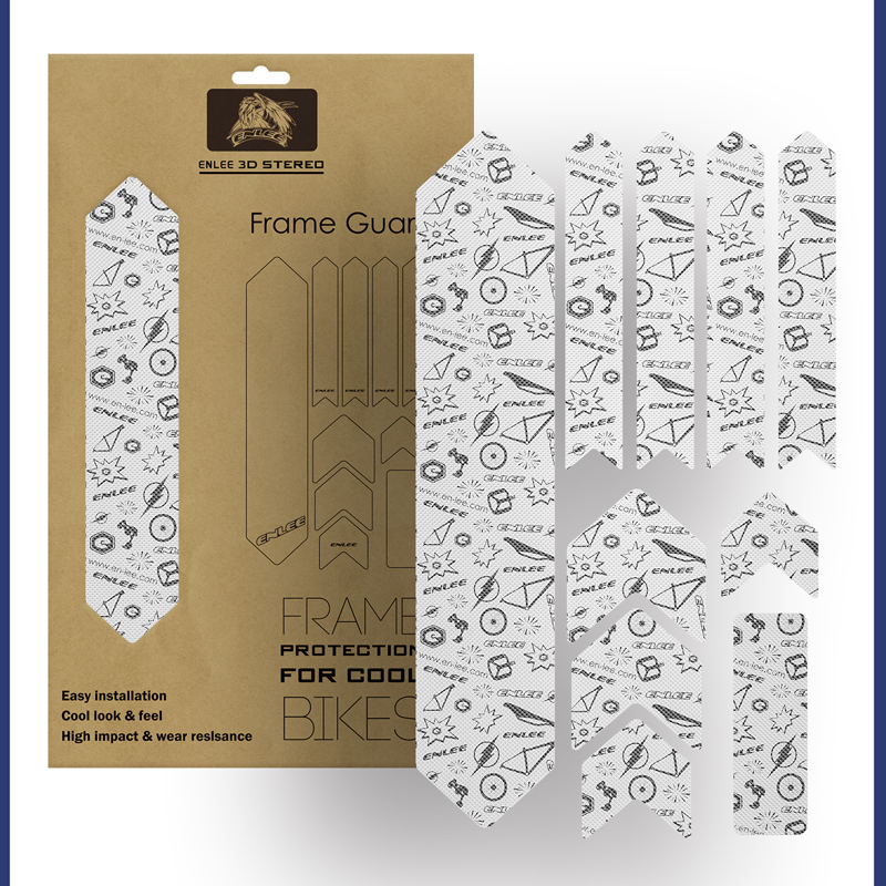 Modelo de marco accesorio - Plata + Negro