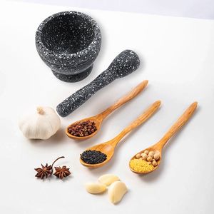 <strong>Thai</strong> Style <strong>Pestle</strong> Bowl for Garlic Ginger Spices Grinding Eco Friendly Asian Cooking Papaya Salad Tool Kitchen <strong>Pestle</strong> Grinder - Product Image 4