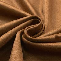 ANONO Nouveau produit Lots de surplus Tissu tricoté teint en daim pour manteau et veste Tissus textiles