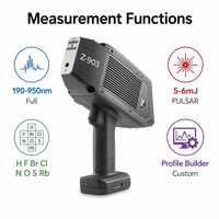 Spektrometer LIBS Genggam Z-903 Spektrometer Tiga Kali Lipat 190-950nm Deteksi Setiap Elemen Penelitian Geokimia Forensik Kelas 1