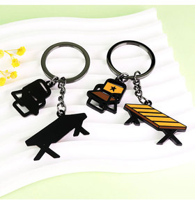 Cắm trại Keychain kim loại bền ngoài trời vòng chìa khóa không thấm nước cho Cắm Trại Đi Bộ Đường Dài du lịch Backpacking bánh phụ kiện tùy chỉnh - Product Image 4