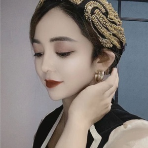 Nouveau Bonnet Islamique Ethnique Style Arabe de Dubaï Turban Musulman <span class=keywords><strong>Chapeau</strong></span> Casquette <span class=keywords><strong>Chimio</strong></span> <span class=keywords><strong>Femme</strong></span> Cache-Tête Anti-Chute de Cheveux - Product Image 5