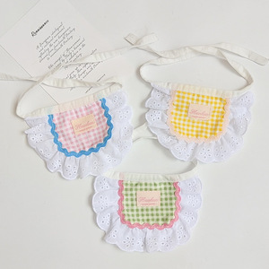 Baboney – Accessoires pour animaux de compagnie en fibre de polyester, style artistique <span class=keywords><strong>japonais</strong></span> et coréen, bavoir pour chien, écharpe en dentelle pour <span class=keywords><strong>chat</strong></span>, pour Bichon et Pomeranian - Product Image 1