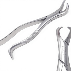 Forceps d'extraction dentaire en corne de boeuf de qualité supérieure, réutilisables, pour extraction de molaires mandibulaires, outils chirurgicaux - Product Image 1