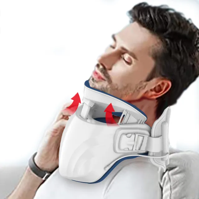 頸部カラー新しいスタイルのポータブル多機能充電式理学療法機器ブレース頸部頸部牽引装置