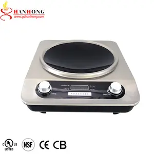 Top Vendendo China Sensor De Mesa Wok Bobina Fogão Hotpot Poder Único Fogão Elétrico Fogão de Indução Comercial