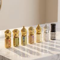 Flacon de parfum miniature de qualité supérieure 3, 6, 12 ml en verre avec applicateur à bille pour fioles, bâtonnets applicateurs, rechargeable, conteneur de voyage avec bouchon à vis