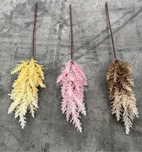 S118 Mô Phỏng Trắng Nhân Tạo Hoa Trang Trí Trần Duy Nhất Giáng Sinh Reed Dekoration Nhân Tạo Lông Zr1037 - Product Image 3