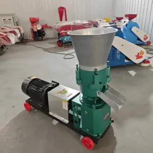 Mini Klein Hout Gevogelte Kippenvis Varken Geitenkat Dierlijke Pellet Productie Pelletiseermachine Voermachine