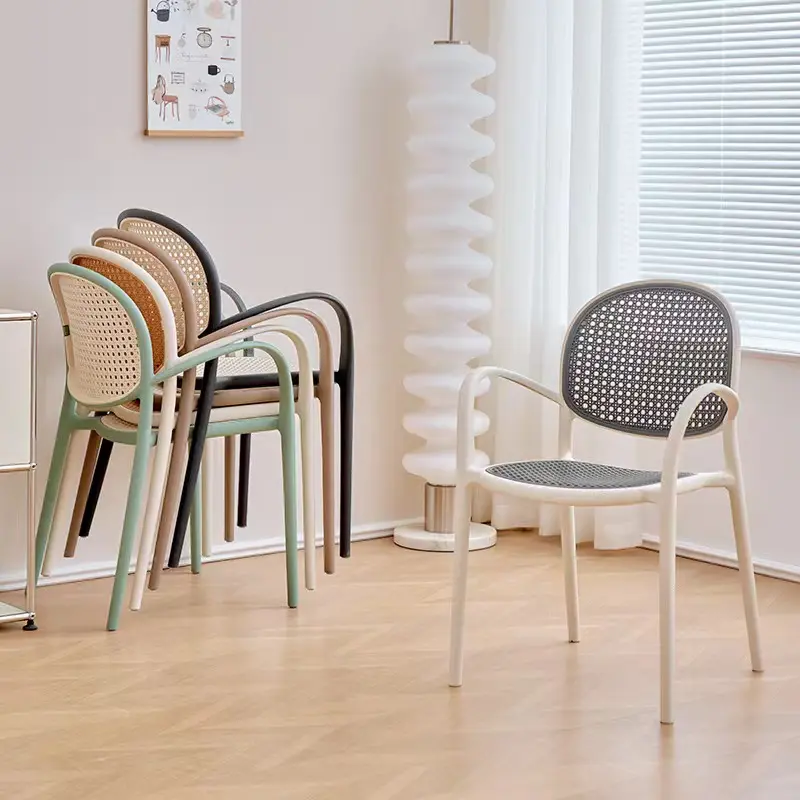 Açık plastik bahçe sandalyeleri ev mobilyaları yemek odası mobilyası Modern ahşap yemek sandalyeleri tasarımlar ahşap mutfak Bar sandalyeleri