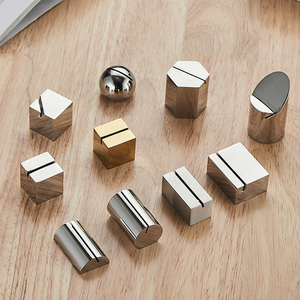 Supporto per Display con immagine in metallo argento in acciaio inossidabile per segnaposto e numeri <span class=keywords><strong>da</strong></span> tavolo - Product Image 2