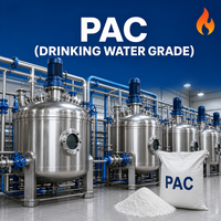 Coagulant pour eau d'alimentation en dessalement, chlorure de polyaluminium (PAC)
