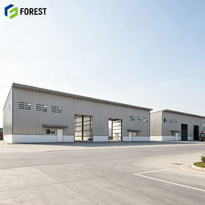 Entrepôt commercial modulaire en acier galvanisé haute capacité, terminal préfabriqué robuste pour entrepôt - Product Image 1