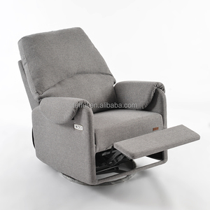 Reclining Swivel Nursery Chair Power Glider Rocking Armchair For Living Room - Product Image 2