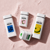 Emballage pharmaceutique, conteneur antidérapant facile à saisir, 30 ml, 60 ml, 90 ml, 120 ml, pot carré en verre de 3,5 oz pour le stockage des aliments, pot de conservation