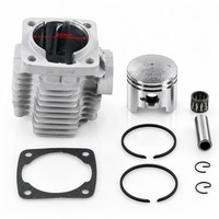 Moteur à essence monocylindre 49cc 2 temps refroidi par air, démarrage manuel, pour mini moto tout-terrain, pit bike, pocket bike, ATV, scooter