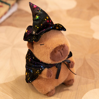 Peluche personnalisée Capybara Sorcier d'Halloween, jouet en peluche doux, figurine, cadeau, OEM ODM, vente en gros