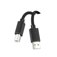 Câble de données d'imprimante USB 2.0 en PVC, type A mâle vers B mâle, cordon de données USB pour imprimante Brother HP Canon Lexmark Epson