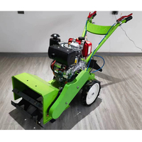 Motoculteur agricole multifonctionnel à moteur essence 4 temps haute productivité pour désherbage et scarification