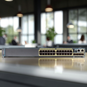 Commutateur réseau Ethernet Gigabit 24 ports Original C <span class=keywords><strong>S</strong></span> Switch 2960S 2 X SFP LAN Lite <span class=keywords><strong>WS</strong></span>-<span class=keywords><strong>C2960S</strong></span>-<span class=keywords><strong>24TS</strong></span>-<span class=keywords><strong>S</strong></span> - Product Image 2