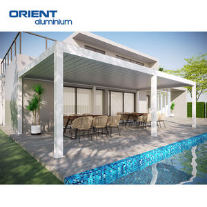 <span class=keywords><strong>Pergola</strong></span> de jardin extérieure automatique bioclimatica <span class=keywords><strong>2x3</strong></span> motorisée pliante électrique toit à persiennes entièrement rétractable <span class=keywords><strong>pergola</strong></span> en aluminium avec led - Product Image 3