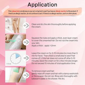 Crema Depilatoria Lance de Marca Privada para Mujeres, Depilación Rápida e Indolora para Bikini, Zona Púbica, Piernas, Piel Sensible, Segura - Product Image 3