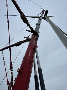 Grue sur camion SANY 900T d'occasion, grue tout-terrain à rotation hydraulique à rétraction rapide pour projets de relocalisation - Product Image 3