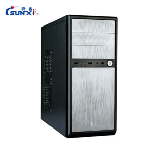 Bulk-ATX-PC mit Netzteil Lüfter Plexiglas horizontal gekühlten CPU-Schrank <span class=keywords><strong>Computer</strong></span> gehäuse PC-Gehäuse - Product Image 4
