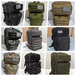 Sac à dos tactique Molle <span class=keywords><strong>800D</strong></span> robuste vert 45L camouflage pour survie extrême en extérieur - Product Image 4