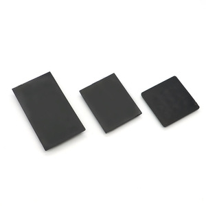 Base de plástico para equipaje, almohadilla protectora a prueba de golpes con patrón de diamante para bolsos, maletas J043 J044 J045, color negro - Product Image 3