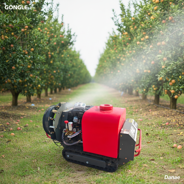 120kg Tank Capacity More Than 100m Remote Control Diesel or Gasoline Sprayer for Fruit Garden Orchard Factory Offer