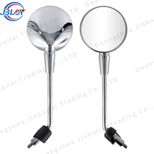 กระจกมองข้างอลูมิเนียมอัลลอยด์ยาวกระจกมองหลังสำหรับรถจักรยานยนต์ปรับสีอิเล็กโทรเพลทสำหรับ <span class=keywords><strong>Vespa</strong></span> <span class=keywords><strong>150</strong></span>/300 - Product Image 1