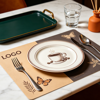 Napperons en papier personnalisés pour la restauration, les hôtels, les pubs, les fêtes, les tables à manger, les napperons jetables en papier pour les restaurants