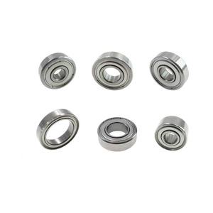 Roulement à billes à gorge profonde en acier inoxydable 1x3x1 mm P0 sans joint métrique pour instruments et compteurs - Product Image 2