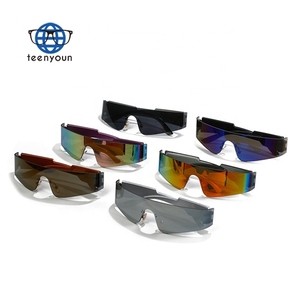 <span class=keywords><strong>Gafas</strong></span> <span class=keywords><strong>de</strong></span> <span class=keywords><strong>Sol</strong></span> Deportivas Punk <span class=keywords><strong>de</strong></span> Moda Teenyoun, Nuevas <span class=keywords><strong>Gafas</strong></span> <span class=keywords><strong>de</strong></span> <span class=keywords><strong>Ciclismo</strong></span> Coloridas <span class=keywords><strong>de</strong></span> Moda 2023, Montura <span class=keywords><strong>de</strong></span> una Pieza sin Marco - Product Image 1