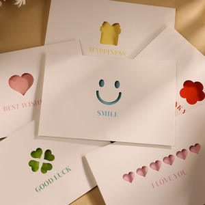 Tarjeta de Felicitación de Agradecimiento para el Día de San Valentín de una Floristería Simple, Estilo Europeo, Servicio Creativo, Tarjeta de Reseña Positiva, Tarjeta de Cumpleaños - Product Image 4