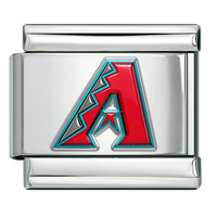 Bracelet modulaire en acier inoxydable avec breloque italienne, badge de club de baseball MLB 3D, bijoux de mode, accessoires pour fans de sport, vente en gros