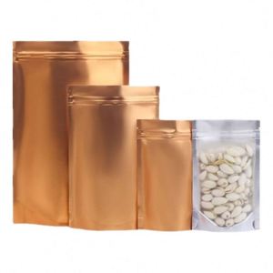 Sacs en aluminium alimentaire avec logo personnalisé 22x29cm, étanches, thermoscellables, pour emballage et stockage, pack promotionnel - Product Image 3