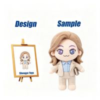 Shengye, fournisseur professionnel, poupée en peluche personnalisée, personnage de dessin animé, fille cool, jouet en coton doux rembourré, cadeau pour fête d'anniversaire