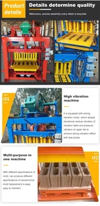 Máquina para Hacer Bloques QTJ4-40, Máquina para Hacer Ladrillos Más Económica en Etiopía al Precio Más Bajo - Product Image 5