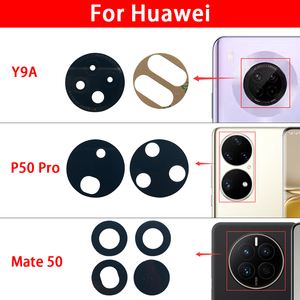Parti di Ricambio per Lente in Vetro della Fotocamera Posteriore per <span class=keywords><strong>Huawei</strong></span> <span class=keywords><strong>Mate</strong></span> 50 <span class=keywords><strong>Pro</strong></span> Nova Y60 Y70 Plus Y90 Y9A P50 P60 <span class=keywords><strong>Pro</strong></span> Honor 50 5G 50 Lite - Product Image 4