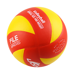 Ballon De Volley-ball En PU – Taille 5 – Rose – Léger Et Durable – Intérieur/extérieur – Idéal Pour étudiants Et Entraînements