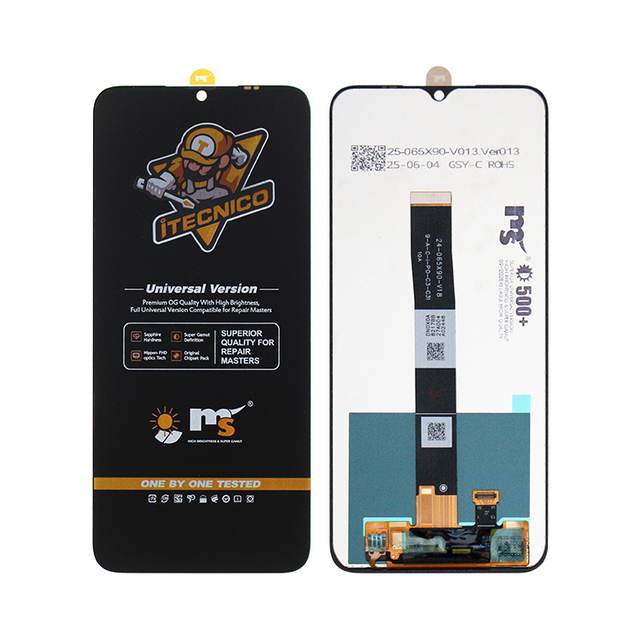 MS Crown Series LCD Screen & Digitizer Full Assembly with Frame for Redmi 9A/10A 1 Year Warranty 100% Tested