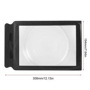 جديد مكبرة كبيرة مسطحة بالكامل 4X صفحة مساعدة على القراءة عدسة المكبر للقراءة - Product Image 5