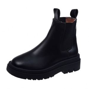 Custom Chunky <b>Boot</b> Warm Ankle High Cut <b>Boots</b> Chunky Outsole Short Women <b>Boots</b> - Product Image 1