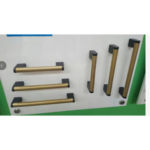 Nickel Gold Edelstahl Schrank Zug griffe für Küchen schränke Schubladen Wohnzimmer im Freien Hotels Schulen Außen - Product Image 4
